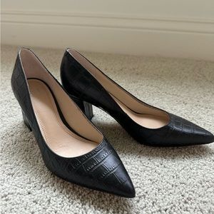 Marc Fisher Block Heel - Size 6.5 - Black